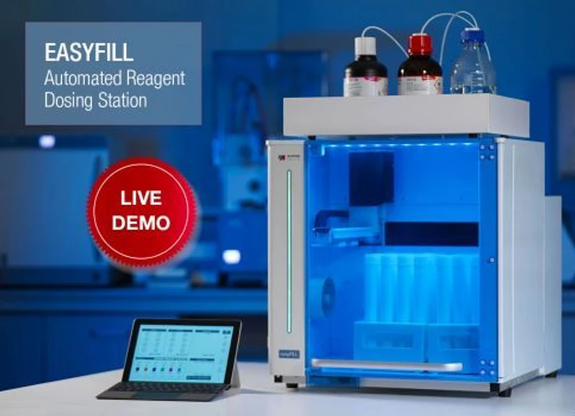 Milestone: Automation and safety in reagent addition for elemental analysis 