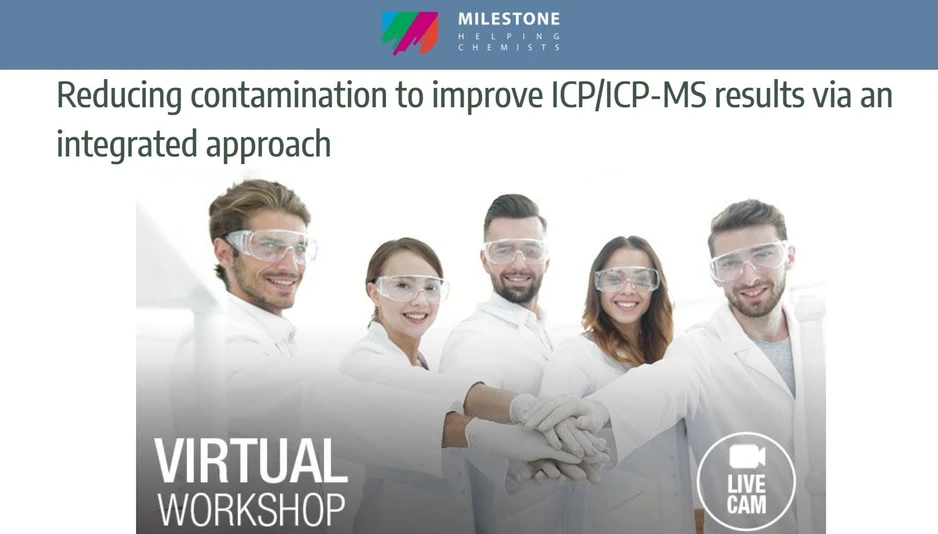 Milestone: Reducing contamination to improve ICP/ICP-MS results via an integrated approach