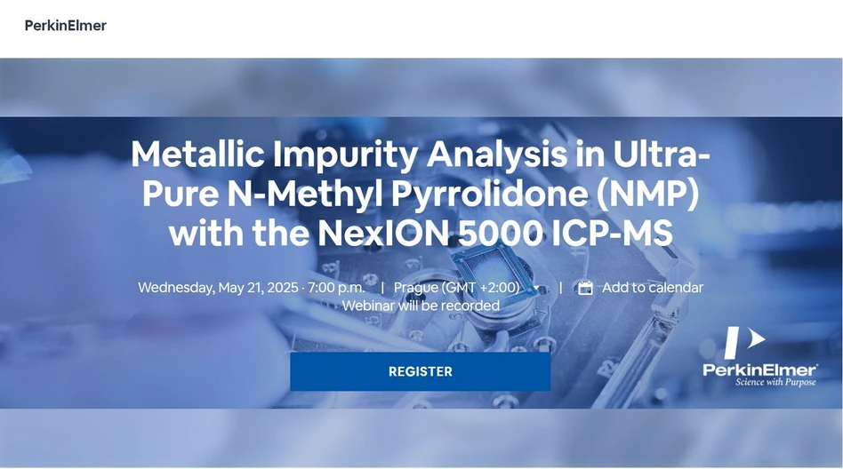 PerkinElmer: Metallic Impurity Analysis in Ultra-Pure N-Methyl Pyrrolidone (NMP) with the NexION 5000 ICP-MS