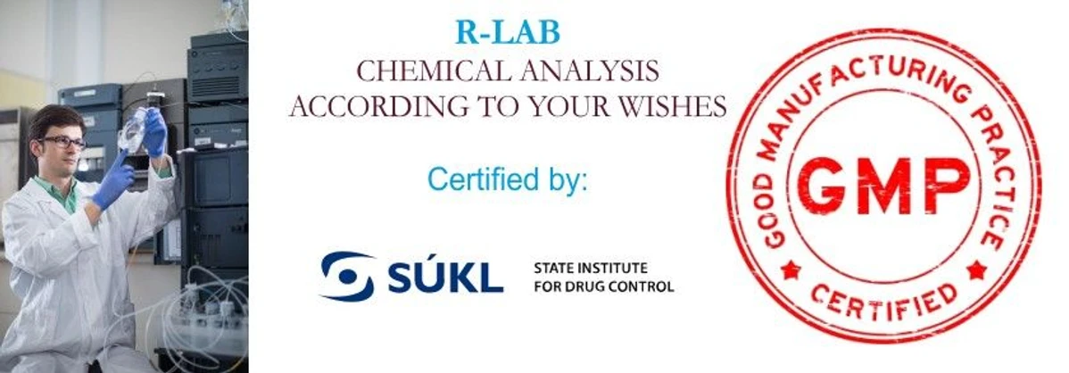 Department of analytical chemistry: R-Lab GMP certified lab