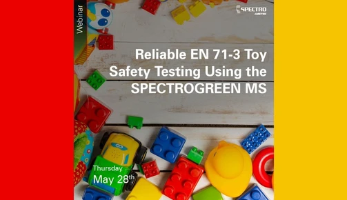 Reliable EN 71 3 Toy Safety Testing Using the SPECTROGREEN MS