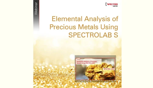 Elemental Analysis of Precious Metals Using SPECTROLAB S 