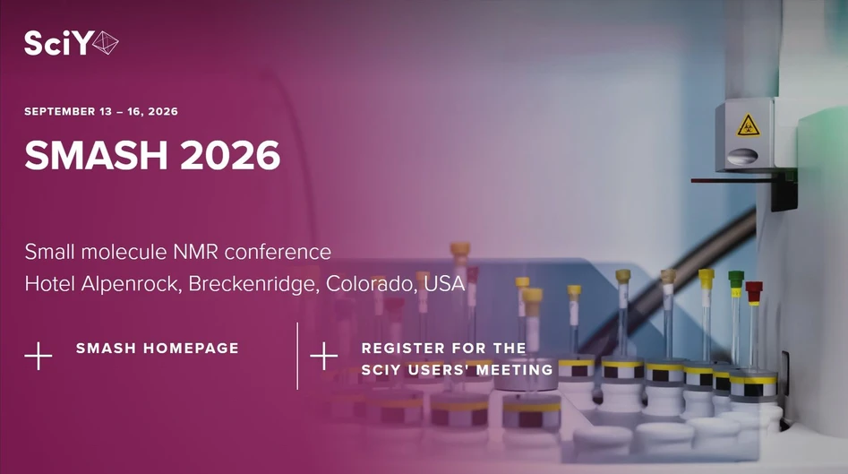 SciY at Small molecule NMR conference 2026 (SMASH)