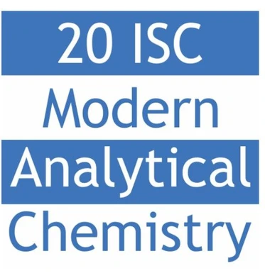 20th ISC ‘Modern Analytical Chemistry’