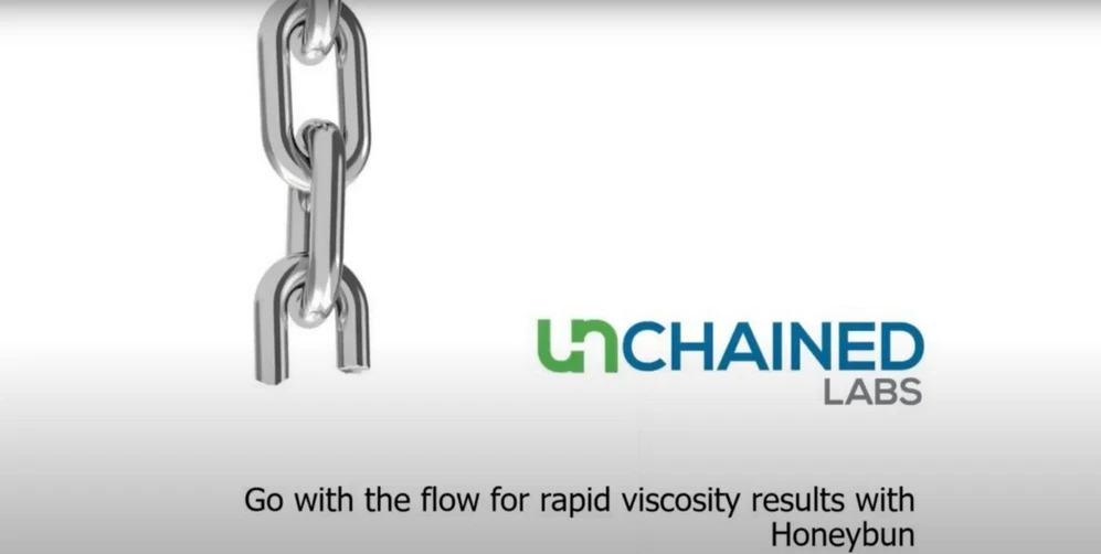 Unchained Labs: Go with the flow for rapid viscosity results with Honeybun recording