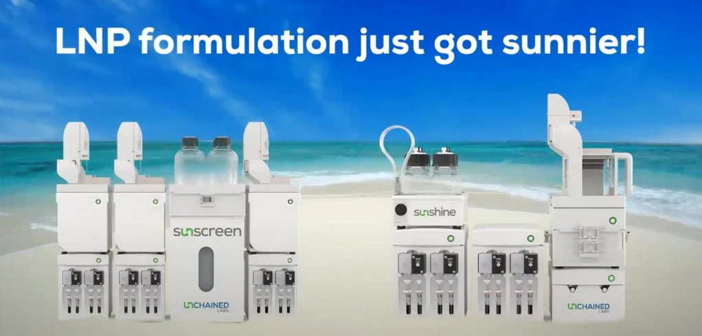 Unchained Labs: LNP formulation just got sunnier with the Sunny Suite